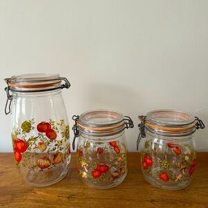 Vintage Arc France ‘Spice of Life’ Jars